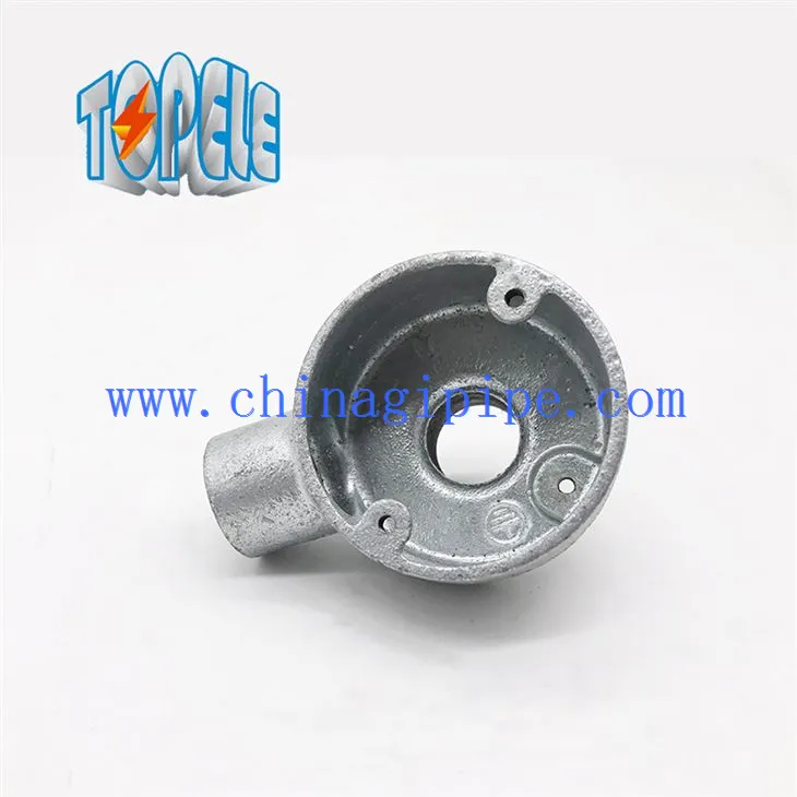 Terminál z tvárné litiny a zadní výstupní zásuvka