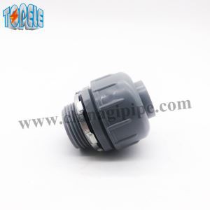 Těsný NM přímý konektor PVC vedení