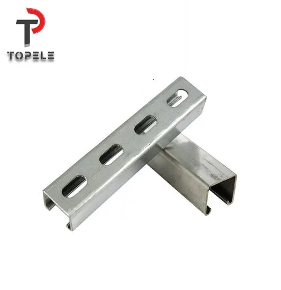 Uhlíková ocel Unistrut Kanál C Typ Nosný kanál Tovární cena